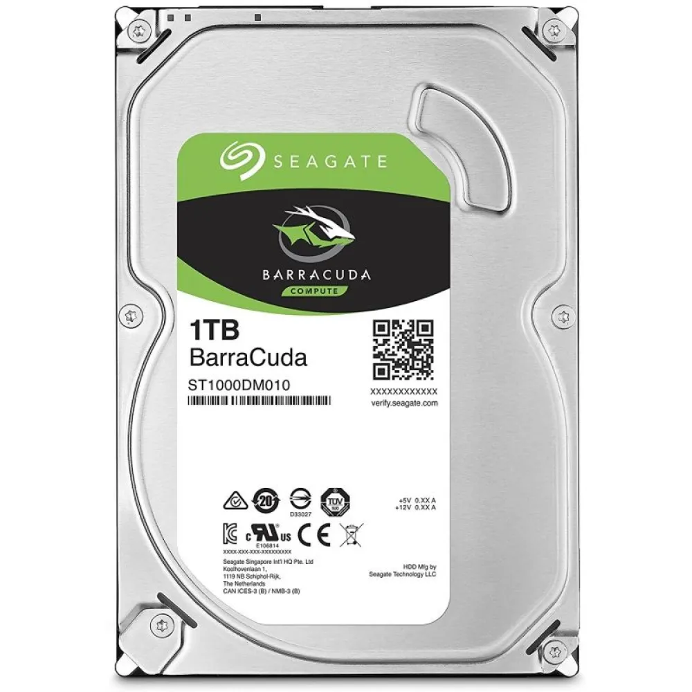 10枚セット　Seagate 1TB HDD ST1000DM010 Seagate Barracuda ST1000DM010